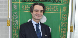 Il presidente della Regione Attilio Fontana